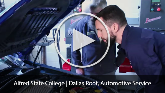 Alfred State College | Dallas Root, Automotive Service Video