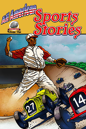 book cover for “All American Sports Stories” 