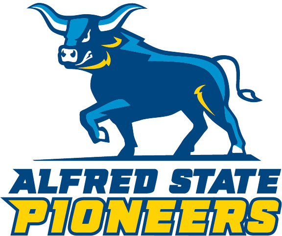 blue ox logo, Alfred State pioneers 