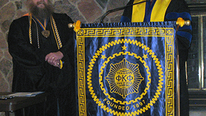 Christopher Tomasi at Phi Kappa Phi ceremony (2)